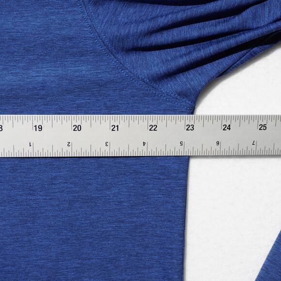 Straight Down Whistling Straits Blue Quarter Zip Technical Golf Top Size L - Picture 6 of 12